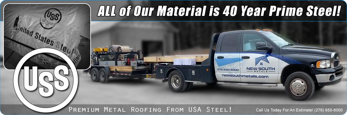 New South Metals USA Steel Metal Roofing
